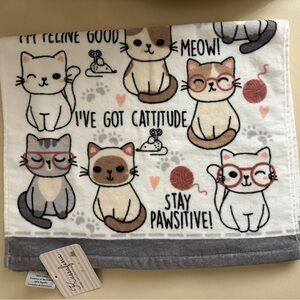 Catitude Hand Towel